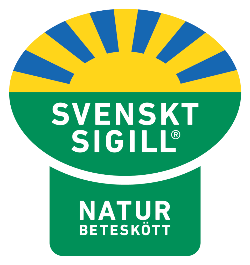 Logotyp för Svenskt Sigill Naturbeteskött
