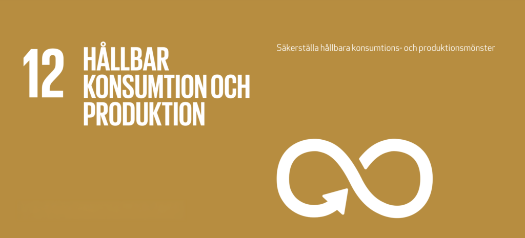 Bild nr 12 för de Globala Målen Hållbar Konsumtion och Produktion